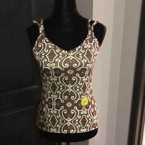 Prana Katie top- with built in bra. NWT